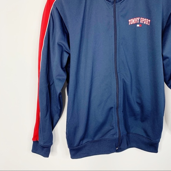 Tommy Hilfiger Sport Zip Up Vintage Track Jacket - Picture 3 of 5